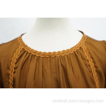 Ladies Dress with Lace